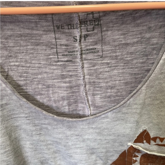 We The Free Light Gray Graphic Tee - Picture 6 of 10